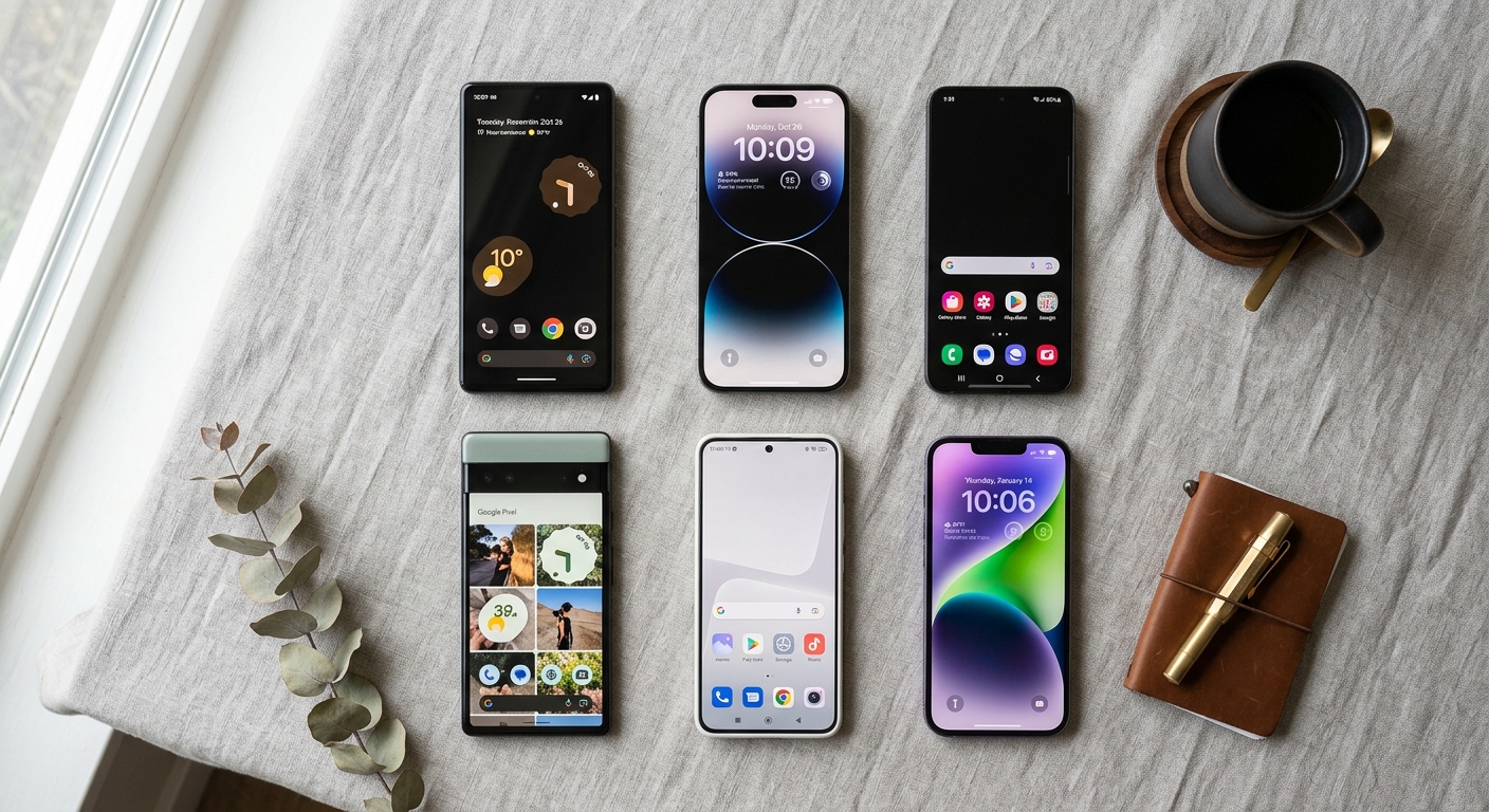 Bedste smartphones: sådan vælger du den rigtige telefon