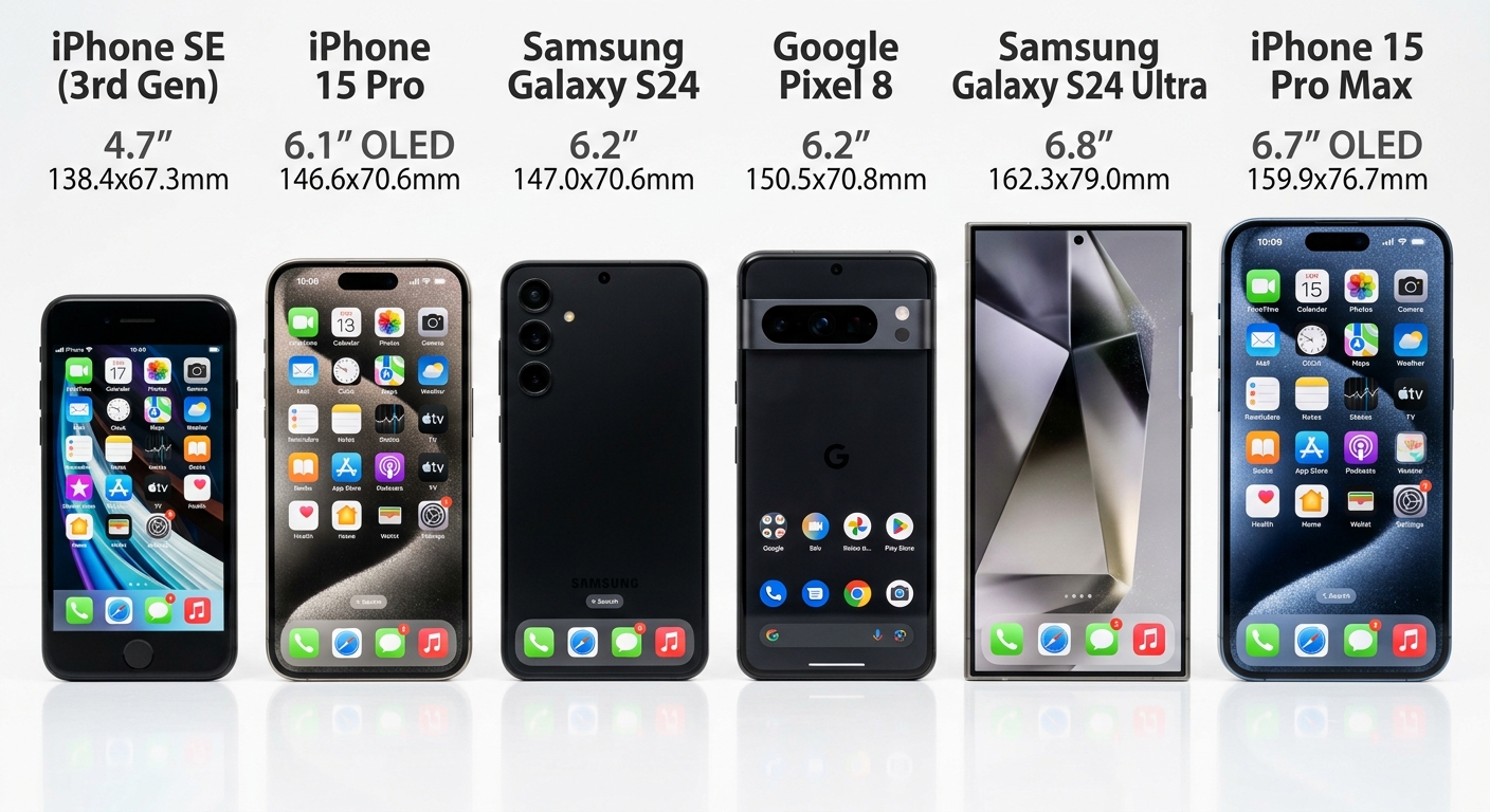 Bedste smartphones: sådan vælger du den rigtige telefon