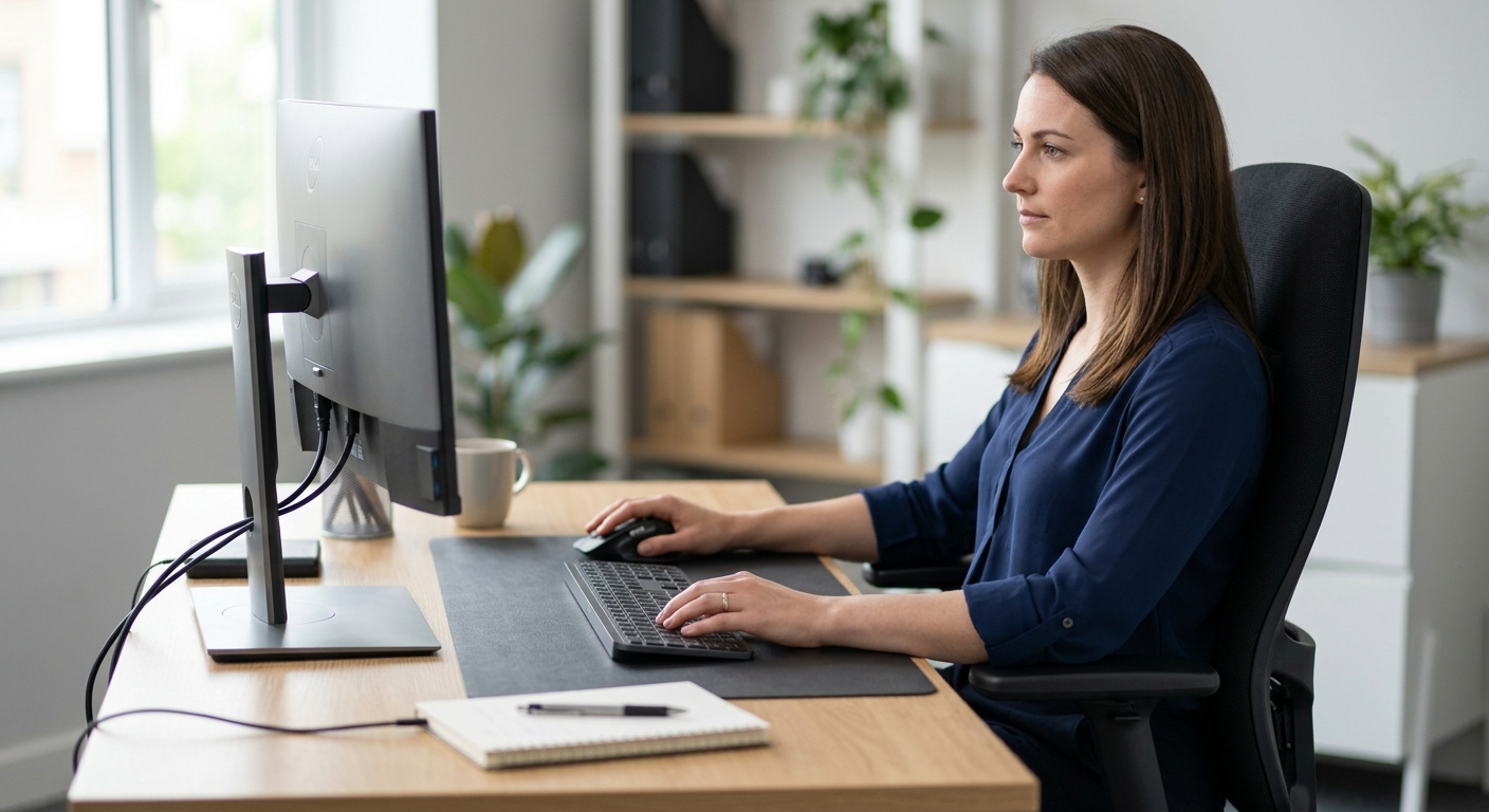 Ergonomisk setup til hjemmekontor: tips og tricks